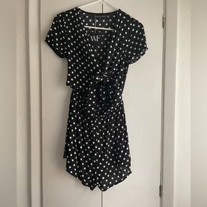 White Fox romper size small